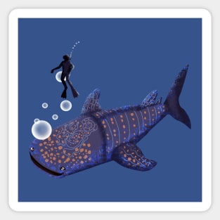 whale shark Sticker